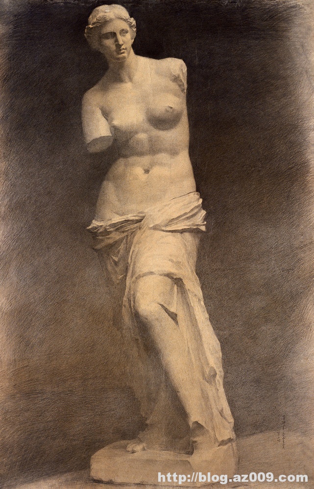 素描静物  素描石膏