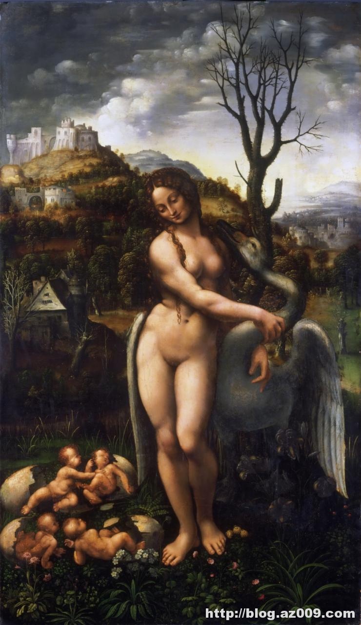 大师作品  达芬奇  著名画家  名家作品  优秀画作圣母子