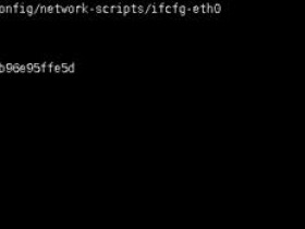 CDH安装系统环境准备——虚拟机网络配置