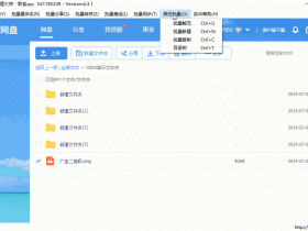 九、百度网盘批量处理大师之批量复制文件