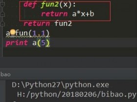 python入门 闭包&迭代器