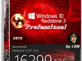 Windows10 RS3 16299.125 专业版精简版
