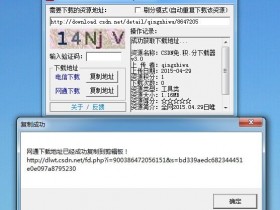 CSDN免积分下载地址获取器单文件